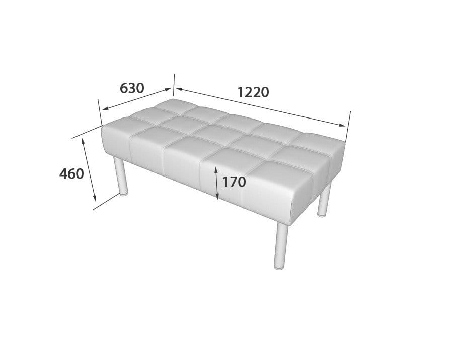 Банкетка для зоны ожидания