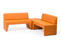 Диван "Кит" 4х-местный угловой с пуфом