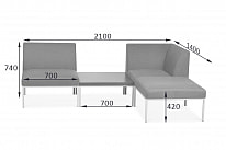 Комплект мебели "Астро" со столиком